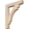 Ekena Millwork Olympic Block Smooth Bracket, Douglas Fir, 3 1/2"W x 24"D x 28"H BKT04X24X28OLY05SDF - alternate 1